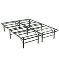 thumbnail image 1 of Nestl 14” Platform Bed Frame, Metal Foldable Steel Box Spring Replacement, King, 1 of 6