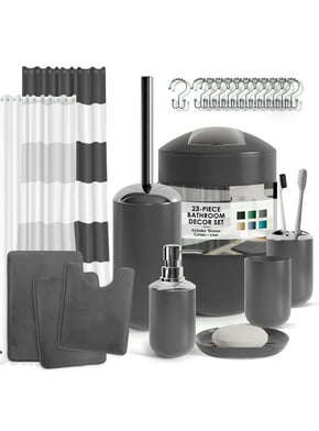 Bathroom Rugs & Bath Mats in Bath | Gray - Walmart.com