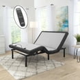 thumbnail image 1 of Virtu Split King Size Adjustable Bed Base for Stress Management with Massage, Remote Control, USB Ports, 14" Underbed Storage, LED Lights, 1 of 8