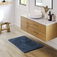 thumbnail image 1 of Nestl Bathroom Rugs, Machine Washable Bath Mats For bathroom Floor Rugs, Nonslip Backing Rubber Bath Rug, Navy, 1 of 6