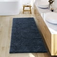 thumbnail image 1 of Nestl Bathroom Rugs, Machine Washable Bath Mats For bathroom Floor Rugs, Nonslip Backing Rubber Bath Rug, Navy, 1 of 6