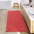 thumbnail image 1 of Nestl Bathroom Rugs, Machine Washable Bath Mats For bathroom Floor Rugs, Nonslip Backing Rubber Bath Rug, Rose, 1 of 6