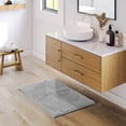 thumbnail image 1 of Nestl Bathroom Rugs, Machine Washable Bath Mats For bathroom Floor Rugs, Nonslip Backing Rubber Bath Rug, Silver, 1 of 6