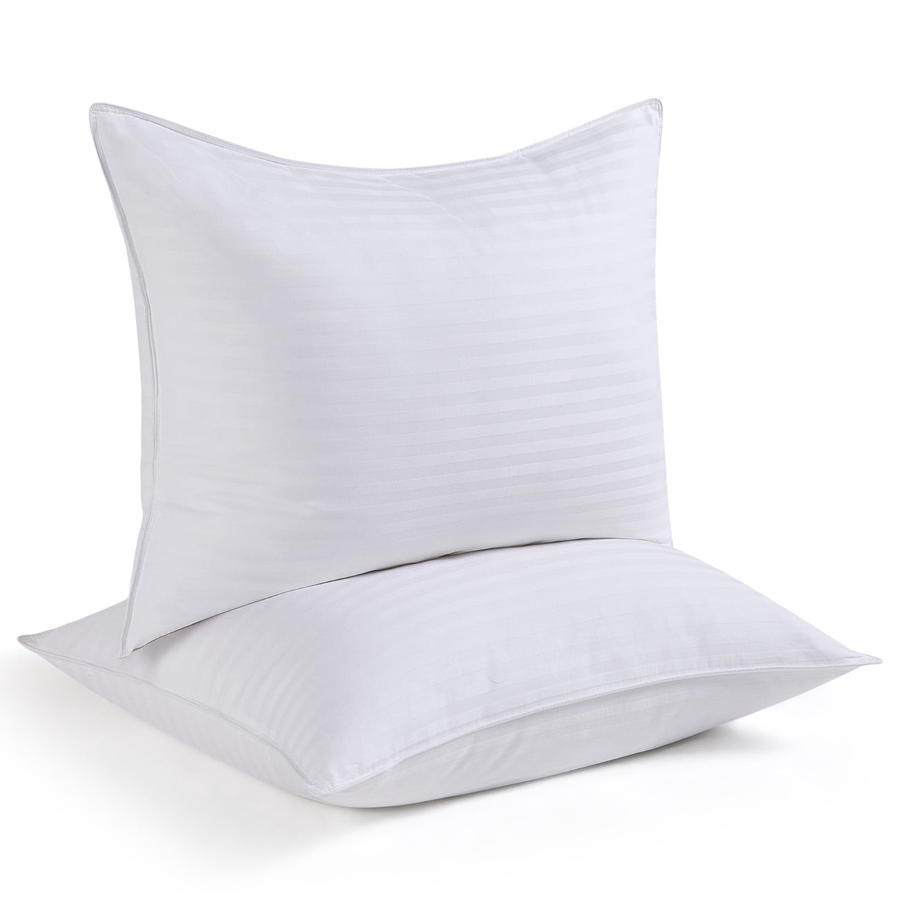 Nestl Queen Pillows for Bed 2 Pack, Down Alternative Cooling Gel Bed Pillows, 20" x 28"