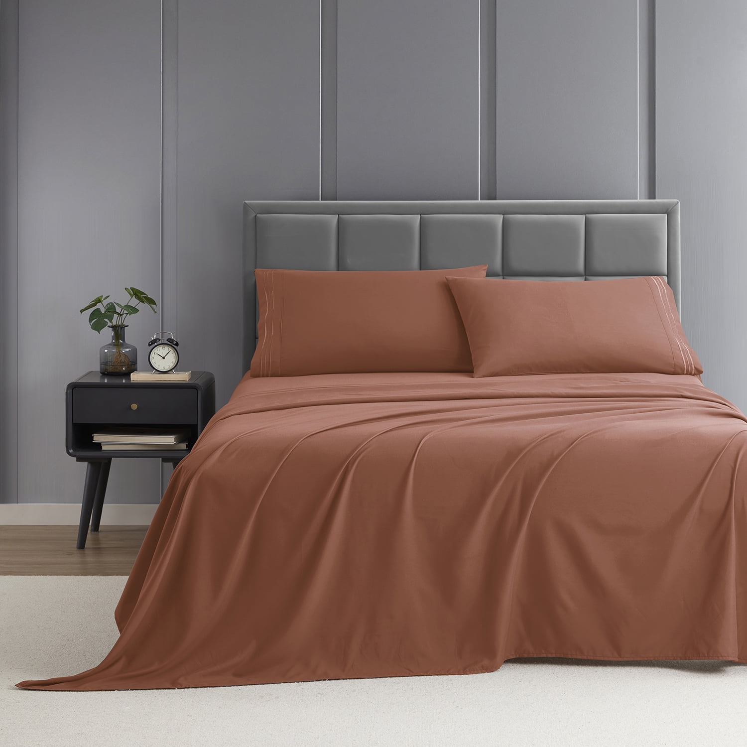 Rust outlet sheets queen