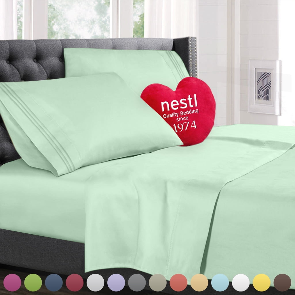 Premium Brushed Microfiber Bed Sheet Set