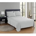 thumbnail image 1 of Nestl Bedding Wholesale Anti Bacterial Sheets - 90 GSM with special anti bacterial chemical added - Queen - Silver, 1 of 6