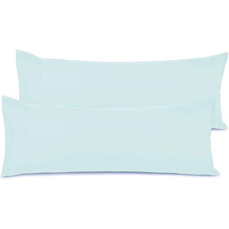Nestl Body Pillow Cover – Soft Body Pillow Pillowcase – Lightweight Light Blue Pillowcase – Microfiber Body Pillow Case Cover – 20x54 Inches – Envelope Closure, Set of 2
