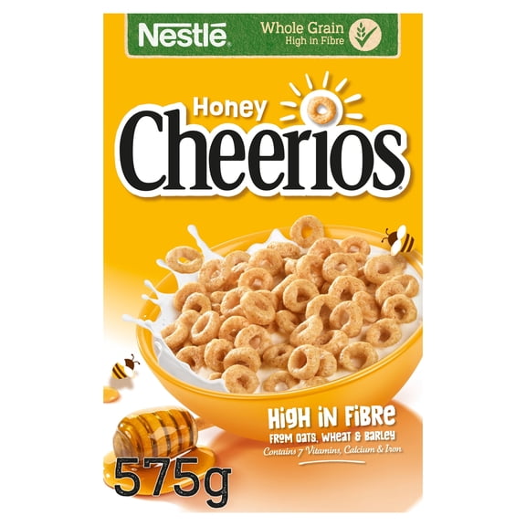 Nestl Cheerios Honey Cereal 575g, Imported from Britain