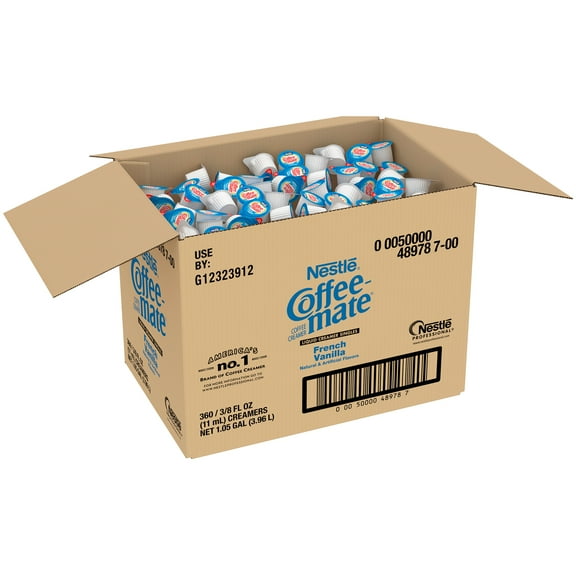 Nestl Coffee-mate French Vanilla Liquid Coffee Creamer 360 ct Box