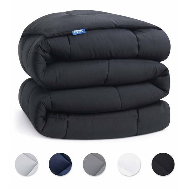 Nestl Comforter, Quilted Down Alternative Duvet Insert, AllSeason