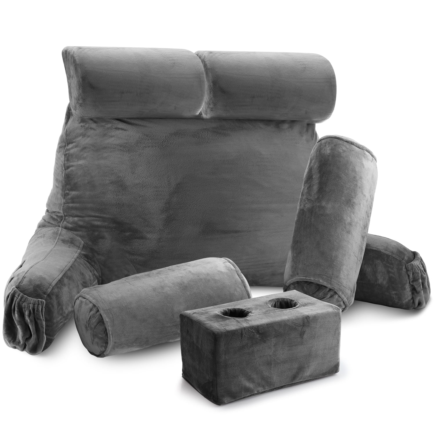 Nestl Double Reading Pillow, Double Back Pillow, Backrest Pillows for