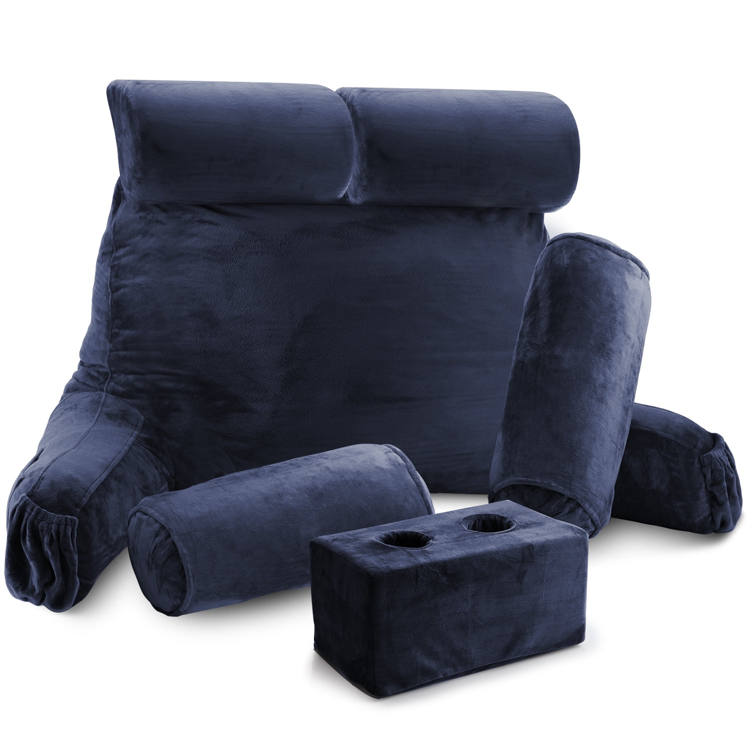 https://i5.walmartimages.com/seo/Nestl-Double-Reading-Pillow-Back-Backrest-Pillows-Bed-Arms-Sitting-Bed-2-Neck-Roll-Lumbar-Support-Navy-Blue_1e275bf9-573f-4828-8814-f0f9aac3e149.491e0a703d5c572bafb4a851b411ef84.jpeg