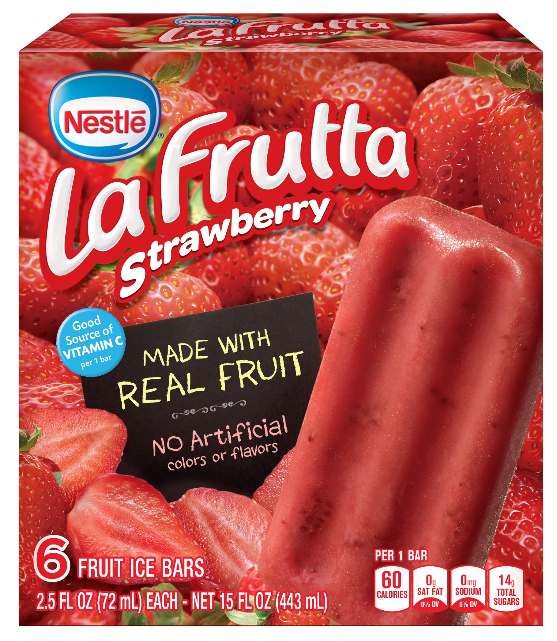 Nestle La Frutta Strawberry, 6ct