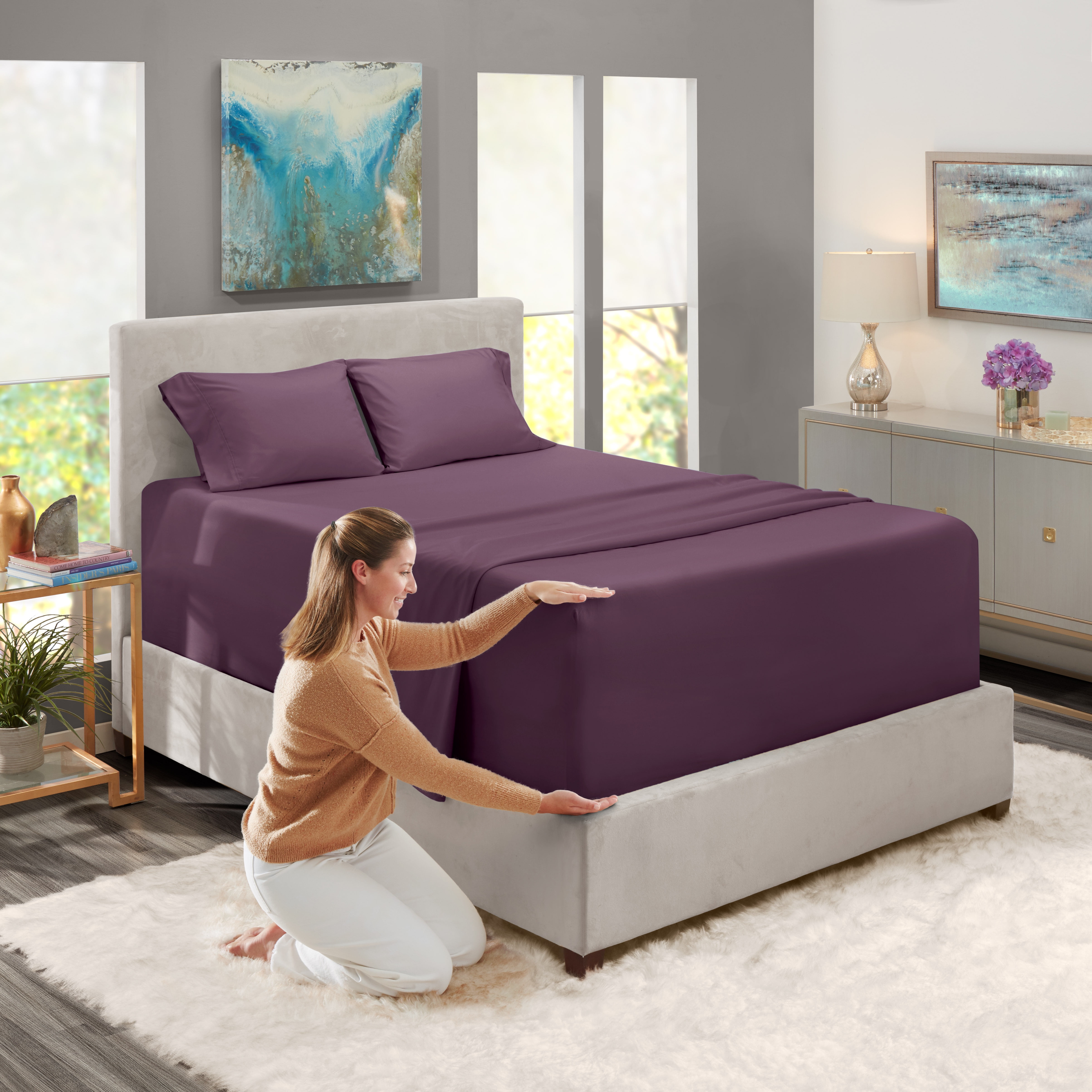 Super king extra 2024 deep fitted sheet