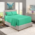 thumbnail image 1 of Nestl  Extra Deep Pocket Sheet Set Mint California King, 1 of 5
