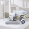 thumbnail image 1 of LammaLoe Full Size Comforter Set 9 Piece Reversible Comforter Set Full Bed in a Bag Full All Season, Full Bed In A Bag With 2 Memory Foam Pillows&nbsp;, 1 of 7