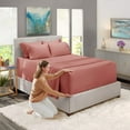 thumbnail image 1 of Nestl Twin XL Sheets Set, 1800 Series Extra Deep Pocket Twin XL Sheet Soft Microfiber 4 Piece Sheet Twin XL, 1 of 9