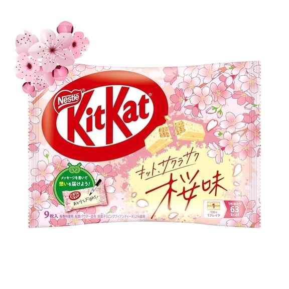 Nestl KitKat Sakura Cherry Blossom Wafer Bars Single Pack 104g