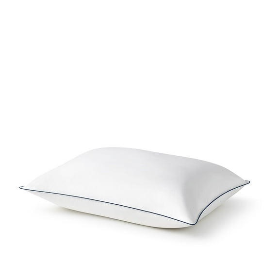 Nestl Loft Supportive Down Pillow - 100% Cambric Cotton Cover Feather and Down Bed Pillows, Queen Size Pillows
