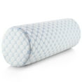 thumbnail image 1 of Nestl Memory Foam Cervical Neck Pillow, Neck Roll With Cooling Cover, 1 of 8