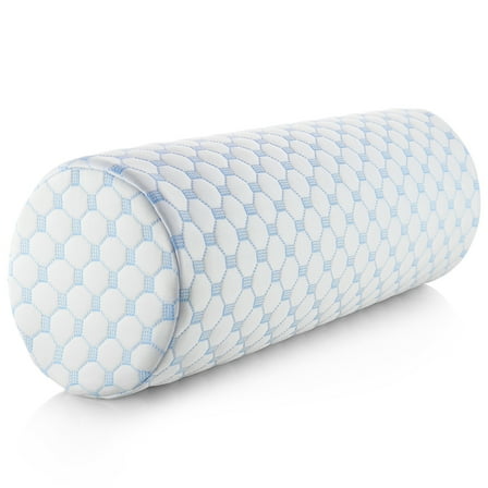 Nestl Memory Foam Cervical Neck Pillow, Neck Roll With Cooling Cover
