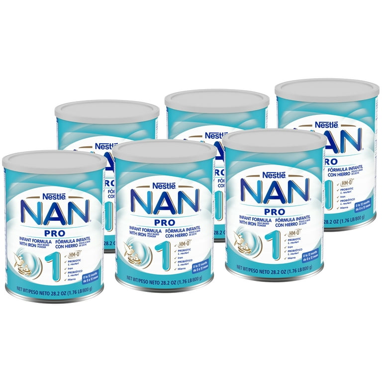 Nestlé NAN 1 Infant Formula with Iron Powder (56.4 oz) Delivery or Pickup  Near Me - Instacart