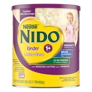 NIDO Lacto-Ease Toddler Milk Beverage Powder Mix, Reduced Lactose, 28.2 oz Canister