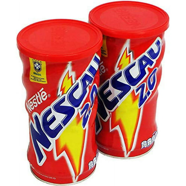 Nestlé Nescau Achocolatado em Pó 400 g | Chocolate Powder 14.1oz (Pack of 02)