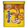 thumbnail image 1 of Nestlé Nesquik Chocolate Caramel Swirl Flavored Powder Drink Mix, 18.5 oz Canister, 1 of 9