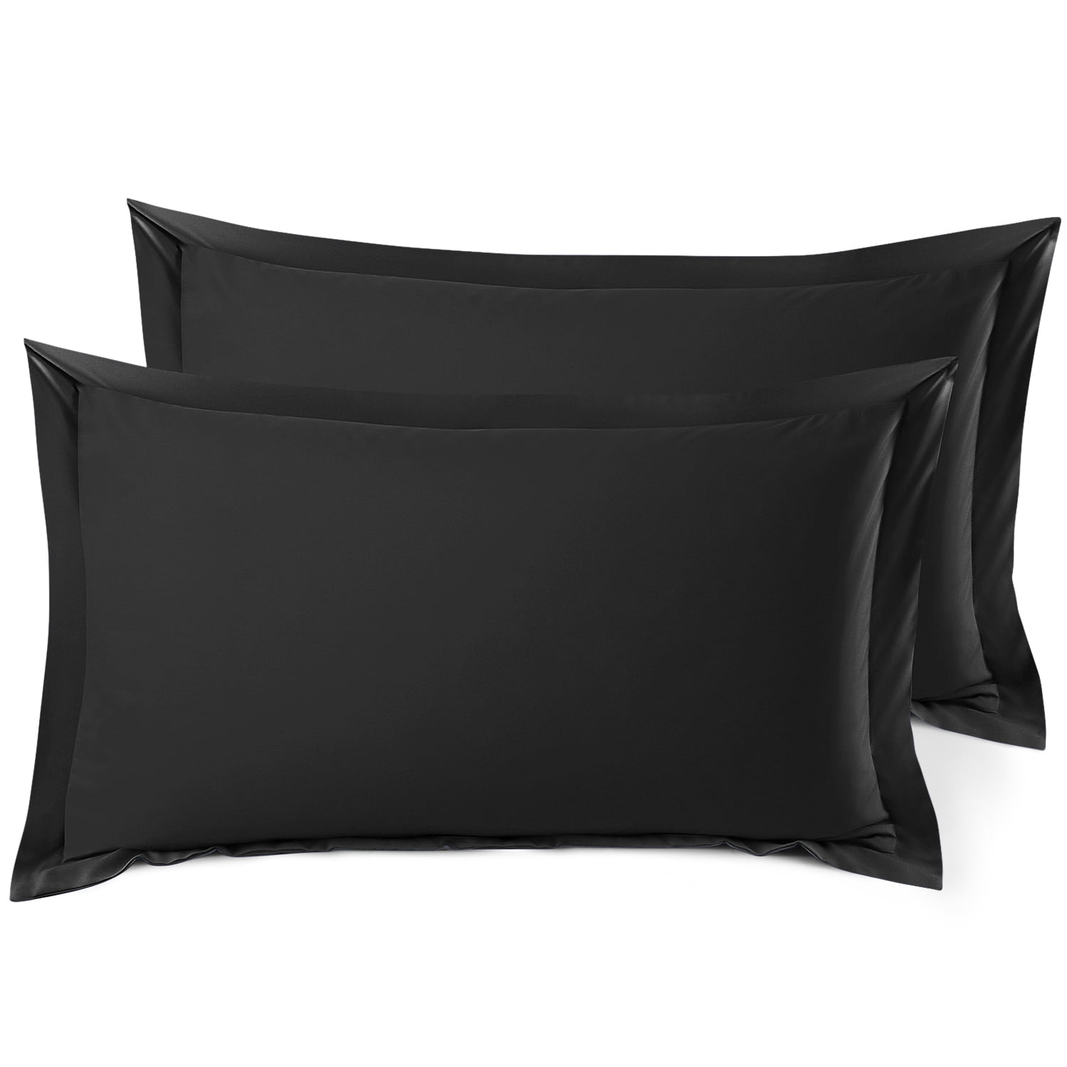 Nestl Pillow Sham Set of 2, Premium 1800 Series Double Brushed Bed