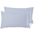 thumbnail image 1 of Nestl Pillow Sham Set of 2, Premium 1800 Series Double Brushed Bed Pillow Cases, Ice Blue, King 20" X 36", 1 of 5