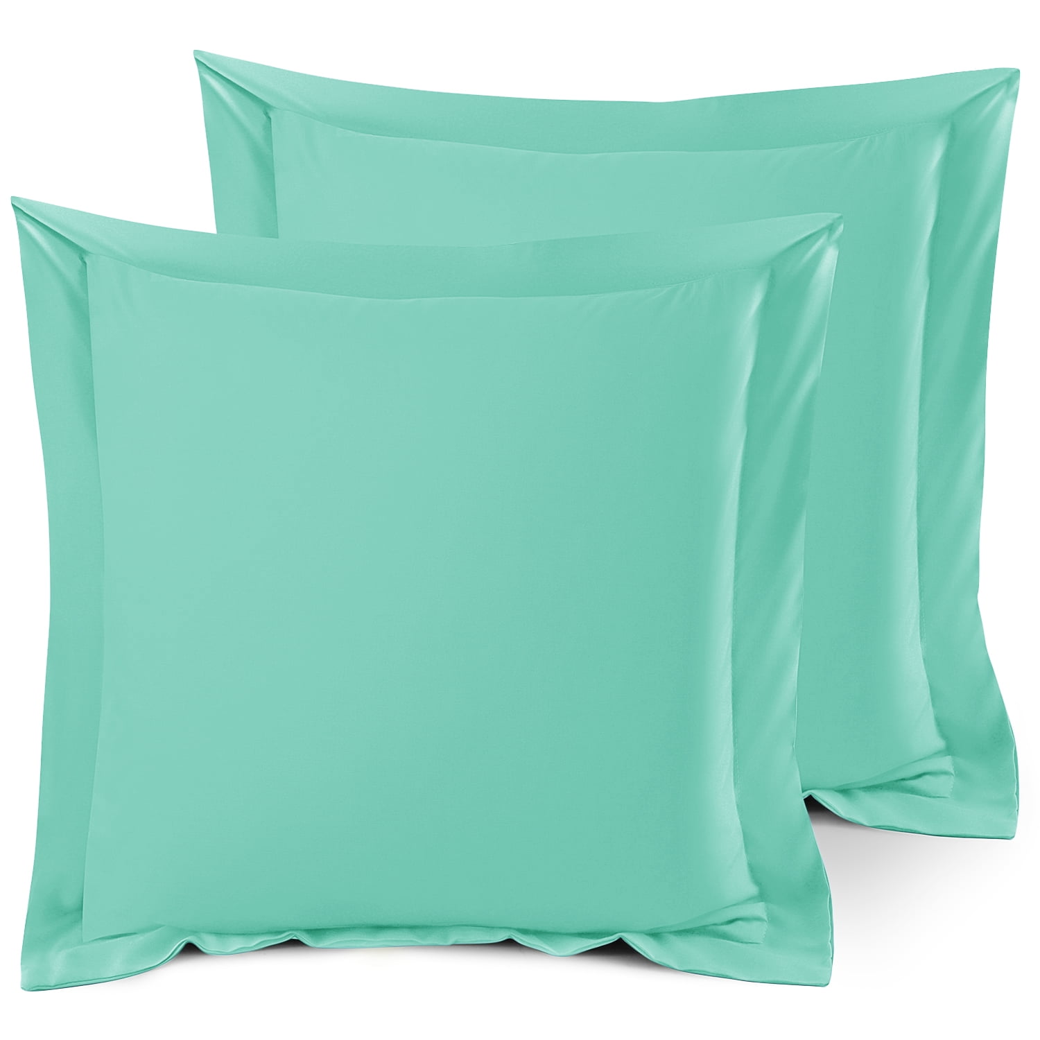 Premium 1800 Series Mint Green Euro Pillow Shams Bahrain Ubuy