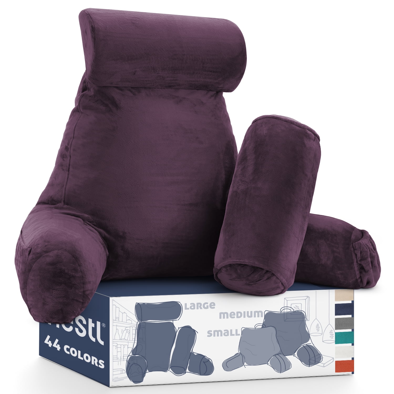 Bed reading pillow walmart hot sale