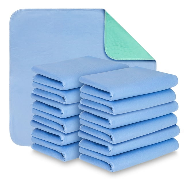 Nestl Reusable and Washable Incontinence Bed Pads, Waterproof