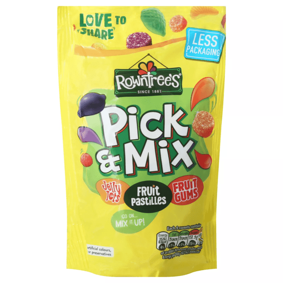 Nestl Rowntree Pick And Mix Candy Bag 5.3 Oz - Pack Of 10
