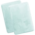 thumbnail image 1 of Nestl Set of 2 Absorbent Memory Foam Bath Mat Set Bathroom Rugs, Aqua, Large 20"x32", 1 of 8