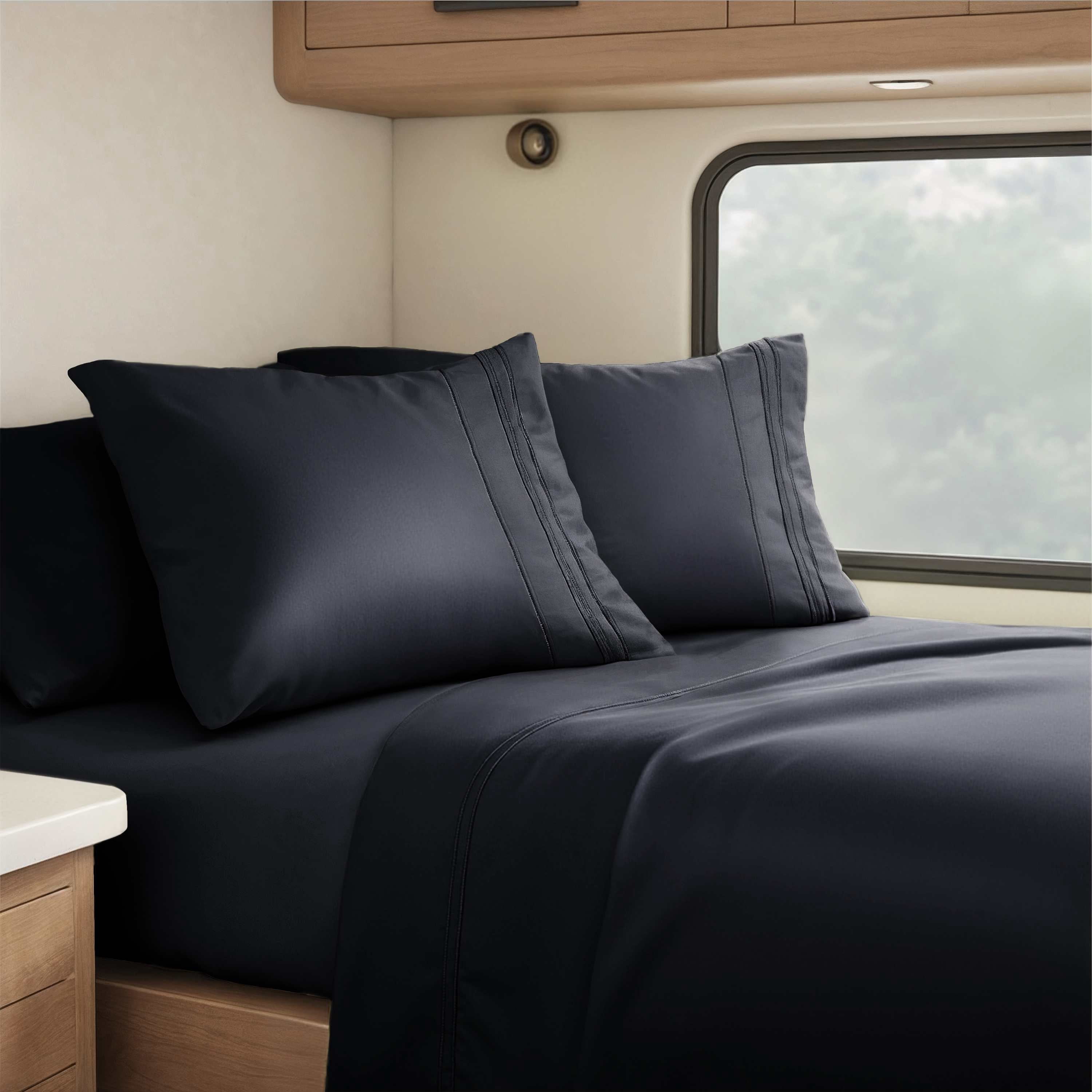 Nestl Sheets Set, 1800 Series Deep Pocket 4 Piece, Luxury Soft