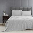 thumbnail image 1 of Nestl Sheets Set, Instantly Soft, Deep Pocket 4 Piece, Luxury Soft Microfiber RV Short Queen Sheets Set, Silver Gray Silver Gray, 1 of 6