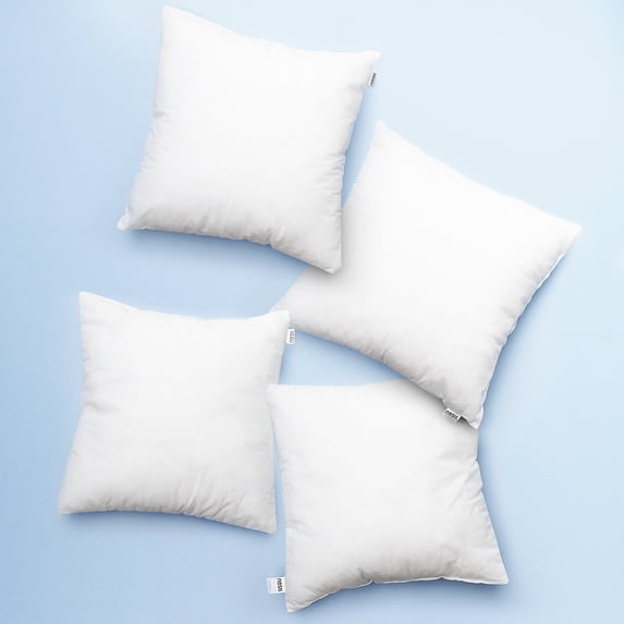 Nestl Throw Pillow Inserts Square Decorative Pillow, 24x24 Pillow Insert, Pack of 4