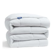 Nestl Ultra Soft, Down Alternative Comforter, Full, White, Quilted Bedding Duvet Insert