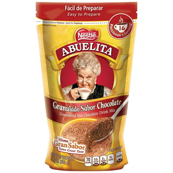 Nestle Abuelita Granulated Hot Chocolate Drink Mix, 11.2 Ounce