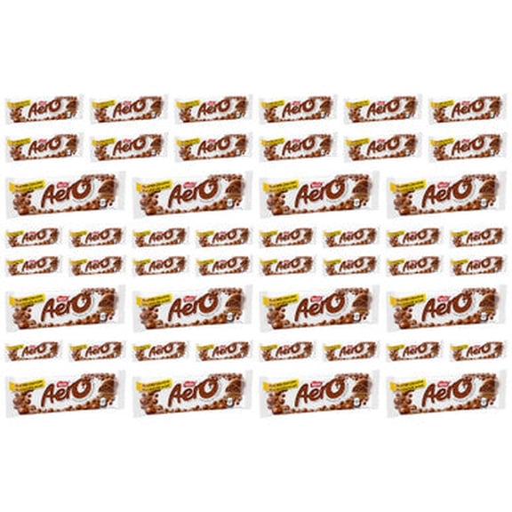 Nestle Aero Chocolate Bars 48ct x 42gram bars {Imported from Canada}