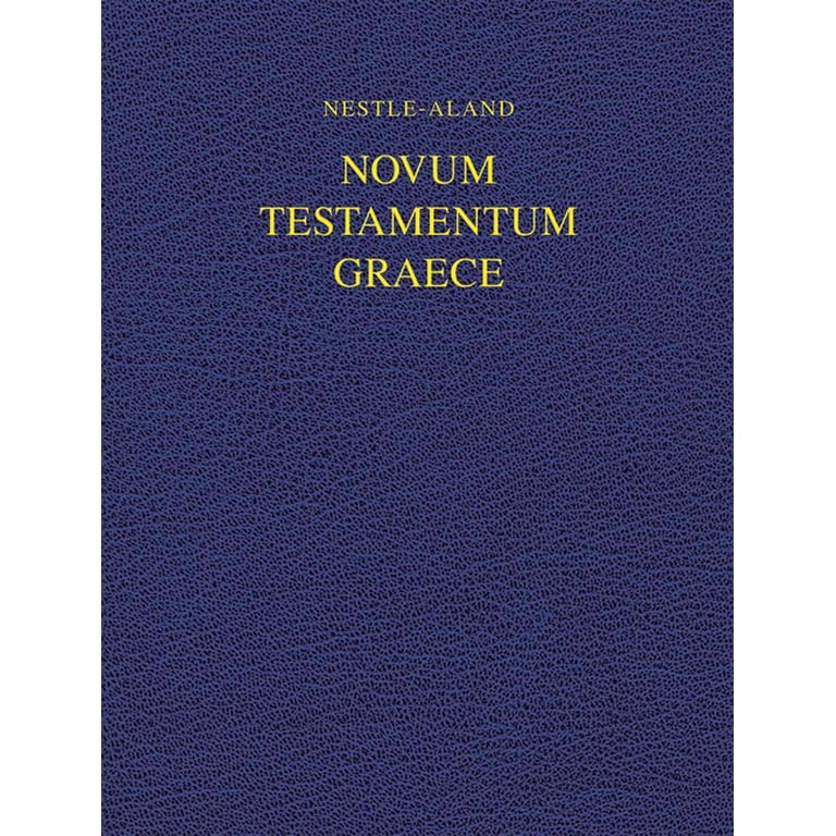 洋書 Nestle Aland Novum Testamentum Graece 28 Nestle-Aland Novum Testamentum Graece 28 (Na28) Wide Margin