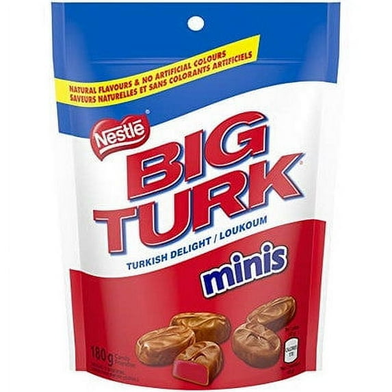 Nestle Big Turk Bites 180g/6.3oz, Bag