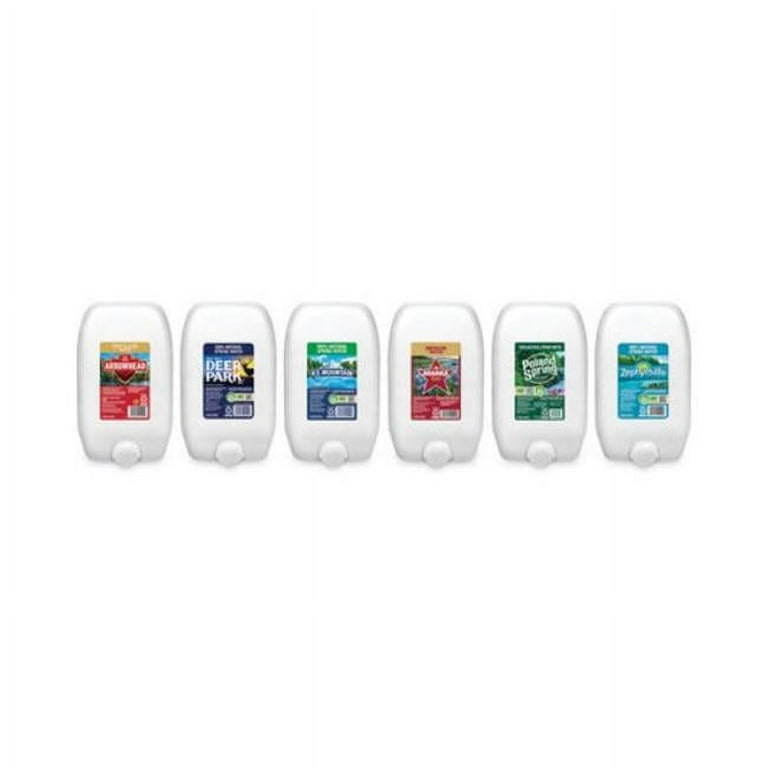 Bottled Natural Spring Water, 2.5 gal Bottle, 2/Carton, 48 Cartons/Pallet Bottled Natural Spring Water, 2.5 gal Bottle, 2/Carton, 48 Cartons/Pallet