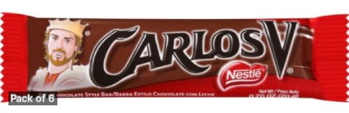 Nestle Carlos V Candy Bar 0.63 oz (Pack of 6)