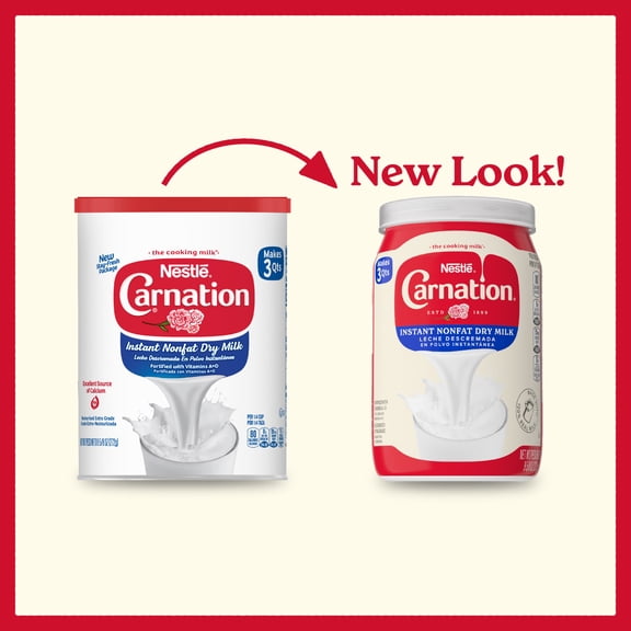 Nestle Carnation Instant Non-Fat Dry Milk, Vitamin D Added, Cooking Milk, Shelf Milk  9.625 oz