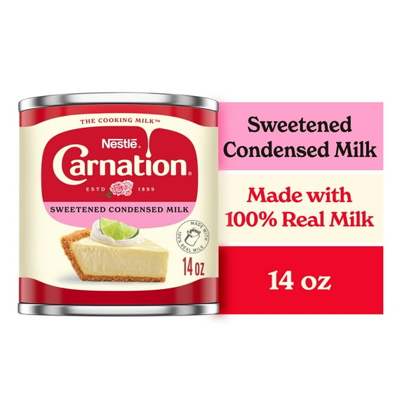 Nestle Carnation Sweetened Condensed Milk for Valentine's Day Sweets, 14 oz