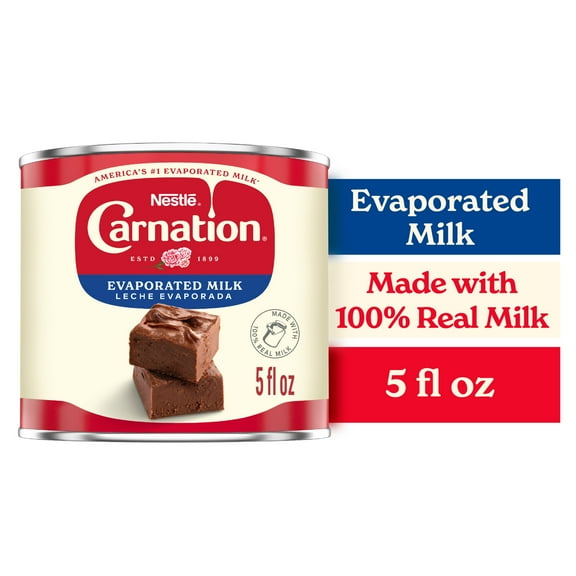 Nestle Carnation Vitamin D Added Evaporated Milk for Valentine's Day  Baking, 5 fl. oz. Can